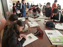 記者の仕事学ぶ／那須町朝日小