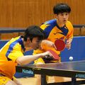 栃木県高校総体卓球ダブルス　女子は上谷・尾上組（宇都宮文星女）が初V　男子は飯島・上野組（文星芸大付）が制す