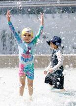 各地で気温上昇、猛暑日も