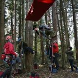 木登り穴掘り…野遊び満喫 「とちぎ子ども自然体験活動ネットワーク」ら宇都宮で体験会 児童福祉と連携へ