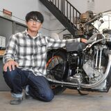 烏山の地で「メグロＺ号」よみがえれ　整備士の沢村さんが３年計画でレストア