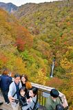 那須・駒止の滝で紅葉見頃