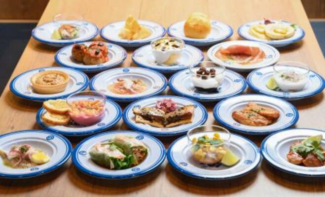 　くら寿司が大阪・関西万博会場内で出店した店舗で好評だった世界各国の料理