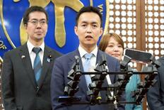 自民党青年局が台湾訪問団
