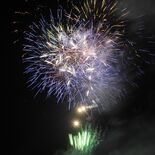 19日、那須・芦野で2500発の花火　打ち上げ場所近く迫力の１時間45分