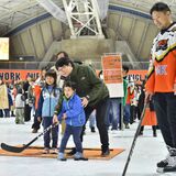 バックスファン感謝デー　５００人が選手と交流