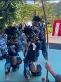 伝統の獅子舞奉納