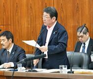 ホルムズ機雷掃海、要請なし