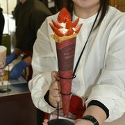 道の駅みぶハイウェーパークにクレープ店 19日オープン 壬生町産イチゴのブランド化…