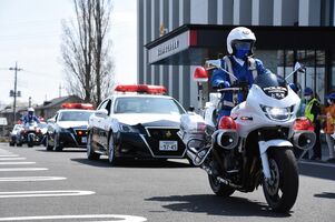 守れ県都の交通安全 宮ポリス が出発式 地域の話題 社会 県内主要 政治行政 下野新聞 Soon ニュース 下野新聞 Soon スーン