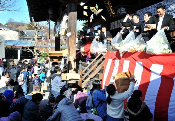 今年で20周年を迎える八雲神社の年男厄除祈願祭