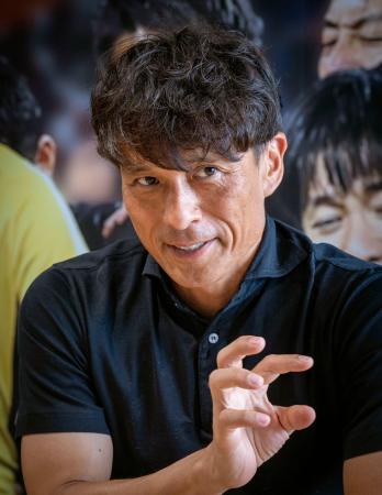 　日本サッカー協会の宮本恒靖会長