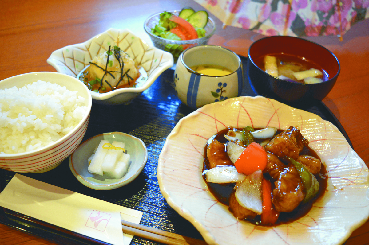 美味しい料理専門店 七 ―NANA―（足利）白身魚の黒酢あん御膳｜ASPO