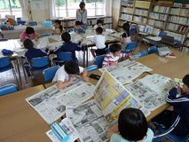 見出し役割知る／日光市野口小