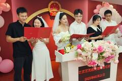 中国、結婚が１０万９千組増加