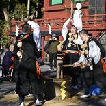 “ついてる”年になりますように　山伏が正月用の餅つき　日光山輪王寺で「…