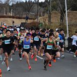 矢板で新春たかはらマラソン　ランナー380人、高原山麓駆け抜ける【各カ…