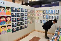 ハンカチやお面… 子どもたち作品展