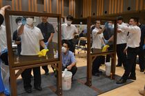 ライトキューブで高校生対象に職業体験型イベント