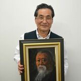 小口一郎作、初の田中正造肖像画を発見 　70年前の輝きよみがえる　小山の研究会・篠崎代表、７日に披露