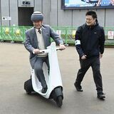 宇都宮でLUUPが新小型車両の試乗会　「Unimo」幅広い世代向けに開発
