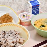 いつもより少し特別な給食　地元食材たっぷり「与一くんランチ」提供　大田原市制70周年記念