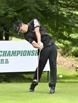 百目鬼（下野出身）暫定27位　ゴルフJPC第１日