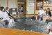 源泉掛け流しの足湯