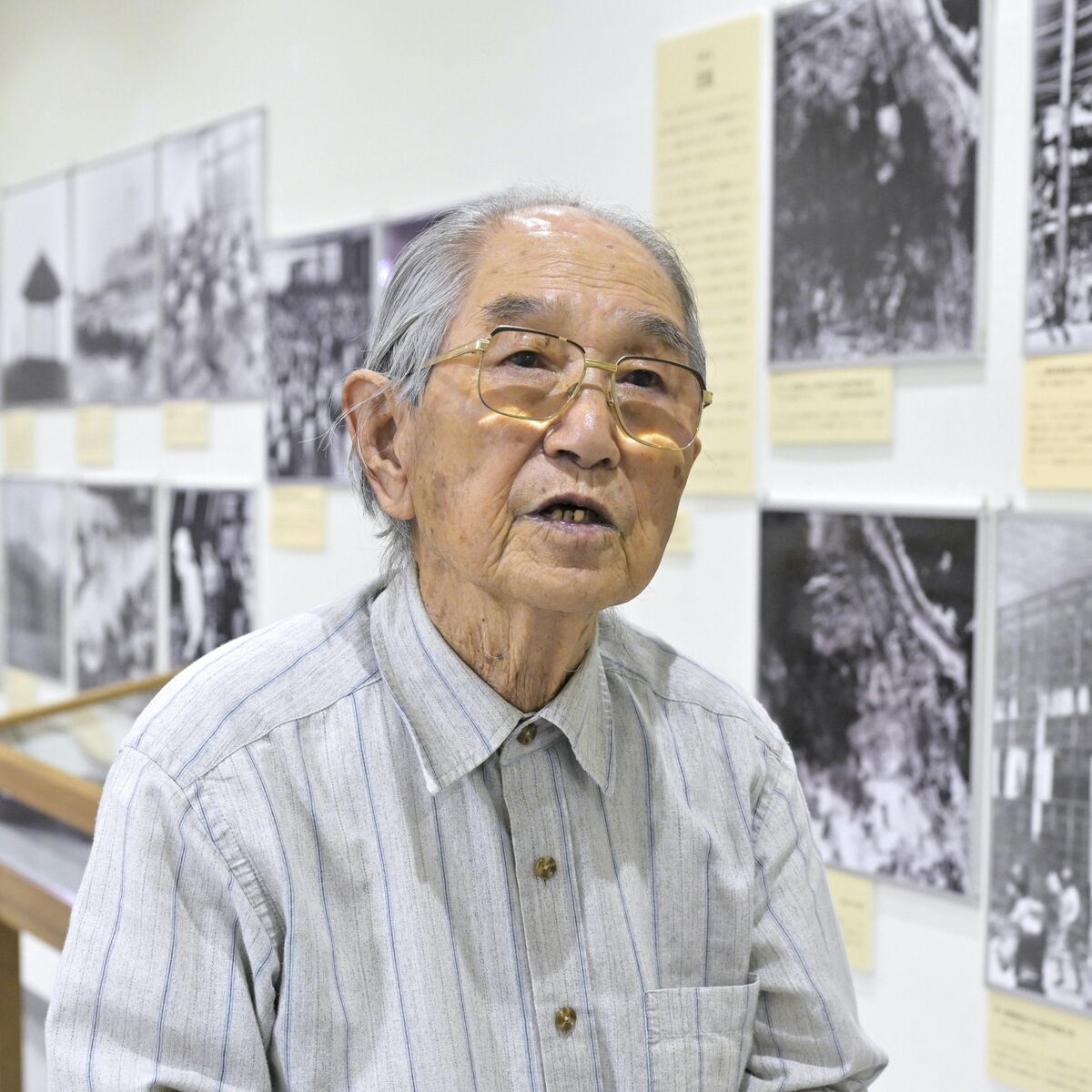 1945年7月17、18日 街に降り注いだ砲弾 茨城・日立の沼田清治さん（90