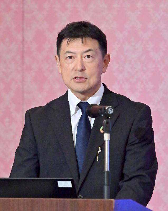 宇宙から気候変動対策 JAXA理事寺田氏が講演 人工衛星の活用例紹介|しもつけ21フォーラム2023年|下野新聞デジタル