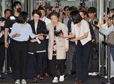韓鶴子総裁、特別検察官に出頭