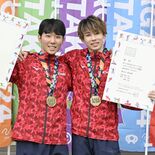 幼なじみの固い絆で栄冠勝ち取る　佐賀国スポ・Ｓクライミング、栃木県選抜…