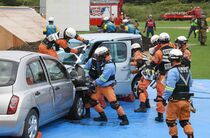 「防災の日」総合訓練