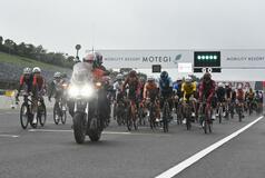 寒風負けず 駆ける銀輪