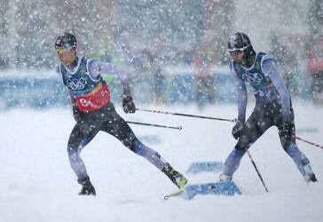 複合男子団体スプリントは６位