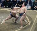 若ノ勝（宇都宮市出身）は玉鷲から白星　大相撲夏場所5日目