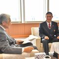 佐野日大、福田知事らに選抜甲子園出場を報告 「栃木に感動を届ける」