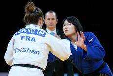 女子70キロ級で田中が優勝