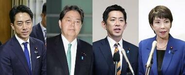 総裁選４氏、週内に出馬会見へ