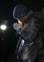 １９４キロ事故遺族が現場に