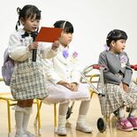 元気に「ありがとう」　宇都宮・あいせんの森保育園　医療的ケア児２人が卒園
