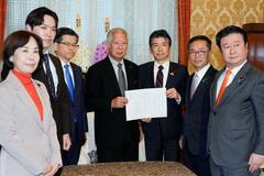 衆院議長に充実審議要請