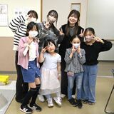 ほうぷけん便り　宇大のお姉さんがお手伝いに　子どもたちから大人気