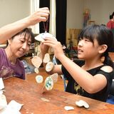 涼を呼ぶ音色 手作り風鈴　大田原でワークショップ