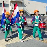 園児が火の用心呼びかけ　真岡で防火パレード