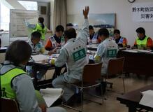 本番さながら図上訓練