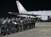 モルディブから空自機が帰国
