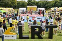 ＬＲＴ開業記念「フードフェスタ」「フード＆バトル」