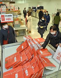 東武宇都宮百貨店で初売り