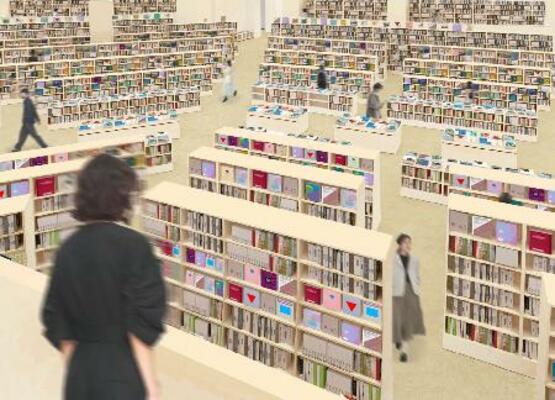 三省堂書店神田神保町本店の店内イメージ